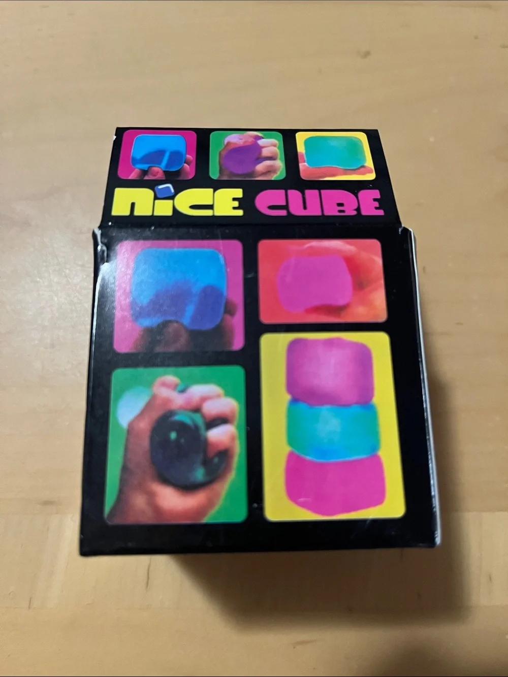 Nice Cube Super Solid Squish! Purple Squishy Toy